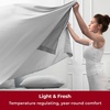 image:imageMellanni Iconic 4Piece Ultra Soft Sheet Set King Brown1364 Light Gray