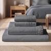 image:imageMellanni Iconic 4Piece Ultra Soft Sheet Set King Brown1394 Gray