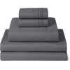 image:imageMellanni Iconic 4Piece Ultra Soft Sheet Set King Brown1394 Gray