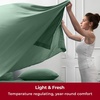 image:imageMellanni Iconic 4Piece Ultra Soft Sheet Set King Brown1448 Emerald Green