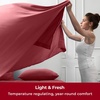 image:imageMellanni Iconic 4Piece Ultra Soft Sheet Set King Brown1752 Brick Red