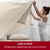 image:imageMellanni Iconic 4Piece Ultra Soft Sheet Set King Brown1812 Beige