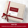 image:imageMellanni Iconic 4Piece Ultra Soft Sheet Set King Brown1812 Beige