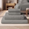 image:imageMellanni Iconic 4Piece Ultra Soft Sheet Set King Brown1875 Taupe