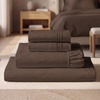 image:imageMellanni Iconic 4Piece Ultra Soft Sheet Set King Brown1887 Brown