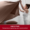 image:imageMellanni Iconic 4Piece Ultra Soft Sheet Set King Brown1887 Brown