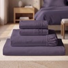 image:imageMellanni Iconic 4Piece Ultra Soft Sheet Set King Brown1952 Purple