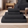 image:imageMellanni Iconic 4Piece Ultra Soft Sheet Set King Brown1990 Black