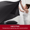 image:imageMellanni Iconic 4Piece Ultra Soft Sheet Set King Brown1990 Black