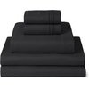 image:imageMellanni Iconic 4Piece Ultra Soft Sheet Set King Brown1990 Black