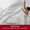 image:imageMellanni Iconic 4Piece Ultra Soft Sheet Set King Brown5364 Chevron Gray