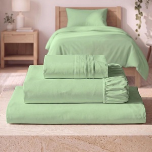 image:imageMellanni Iconic 4Piece Ultra Soft Sheet Set King Brown1241 Pistachio