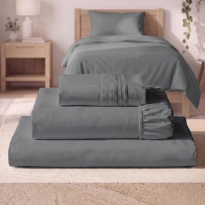 image:imageMellanni Iconic 4Piece Ultra Soft Sheet Set King Brown1394 Gray
